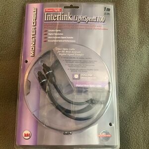 NIP Monster Digital Interlink lightspeed 100. 1 m (3.3 ft)